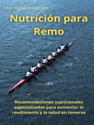 cover image of Nutrición para Remo